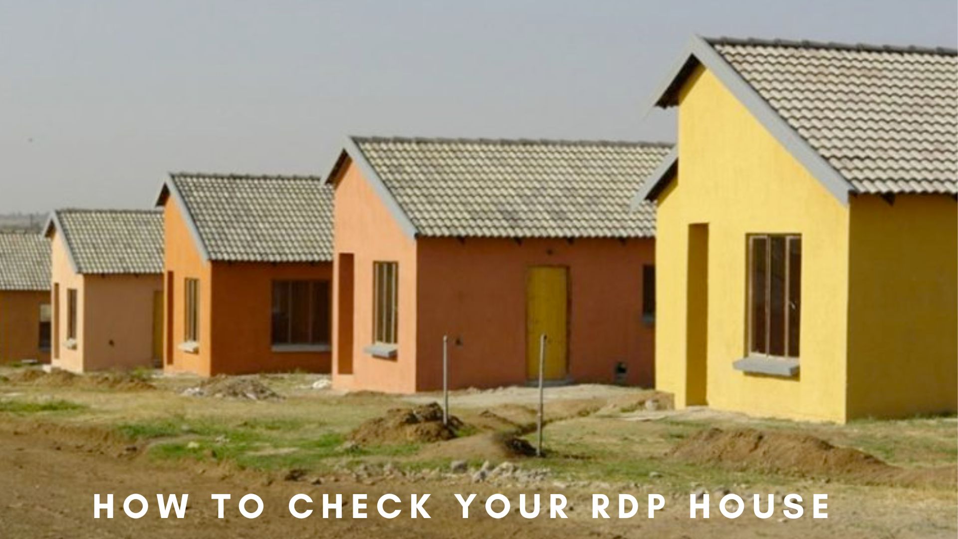 Check RDP House Online